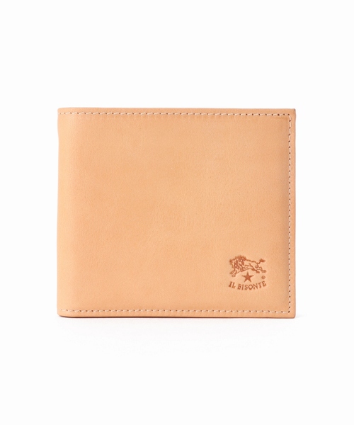 IL BISONTE（イルビゾンテ）の「IL BISONTE  / イルビゾンテ : フタツオリサイフ #（財布・メンズ・ブラック/ブラウン/ベージュ・FREE）」の3枚目の写真