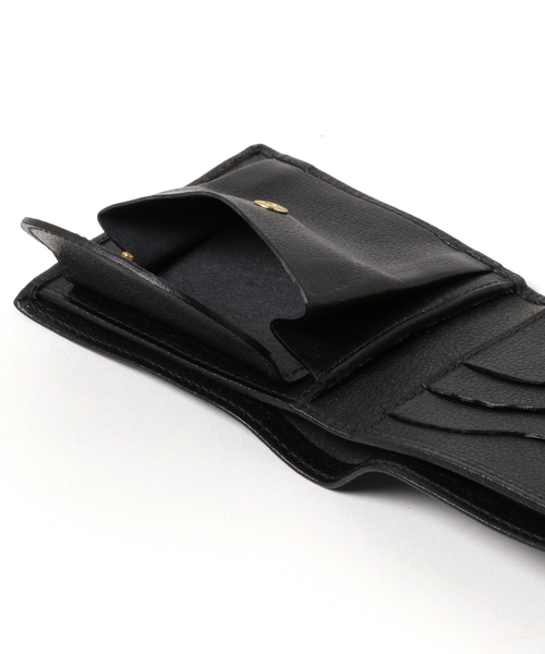 IL BISONTE（イルビゾンテ）の「IL BISONTE  / イルビゾンテ : フタツオリサイフ #（財布・メンズ・ブラック/ブラウン/ベージュ・FREE）」の7枚目の写真