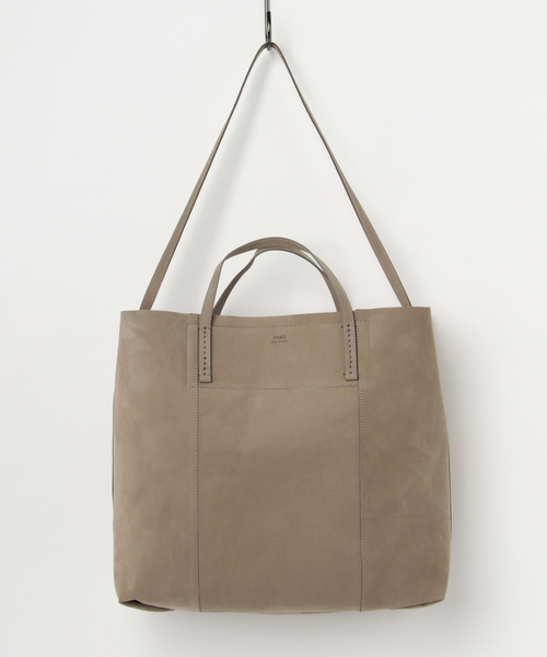 FARO / NOMADO ヌバック 2WAYトートバッグ（Smart Bucket Tote 2