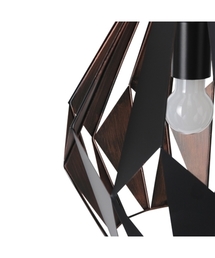 Francfranc（フランフラン）の「カールトン ペンダントランプ ブラック