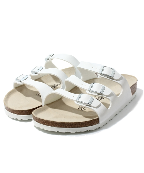 BIRKENSTOCK(ビルケンシュトック)の「■ベストセラー■FLORIDA BF White(MEN)(サンダル・メンズ・ホワイト・41/40/42/43/39)」の1枚目の写真