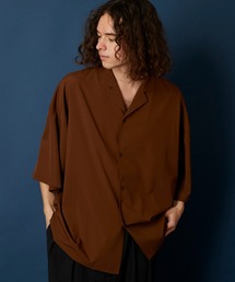 MEMENTISM（メメントイズム）の「ルーズビッグシルエットベーシックオープンカラーシャツ ユニセックス（シャツ/ブラウス）」