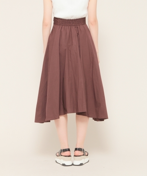 PAGEBOY（ページボーイ）の「タイプライターミディスカート（スカート・レディース・ダークブラウン/ネイビー/ラベンダー/ライトベージュ・FREE）」の9枚目の写真