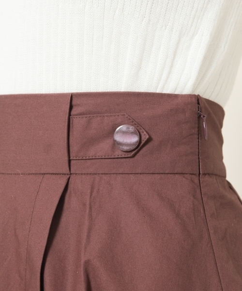 PAGEBOY（ページボーイ）の「タイプライターミディスカート（スカート・レディース・ダークブラウン/ネイビー/ラベンダー/ライトベージュ・FREE）」の13枚目の写真