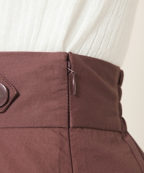 PAGEBOY（ページボーイ）の「タイプライターミディスカート（スカート・レディース・ダークブラウン/ネイビー/ラベンダー/ライトベージュ・FREE）」の11枚目の写真