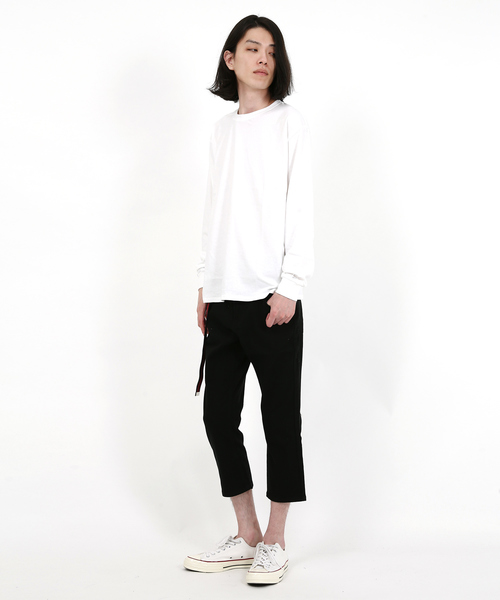 Rocky Monroe(ロッキーモンロー)の「カツラギクロップドパンツ(その他パンツ・メンズ・ホワイト/ブラック/ベージュ/カモフラージュ・85/79/82/76)」の8枚目の写真