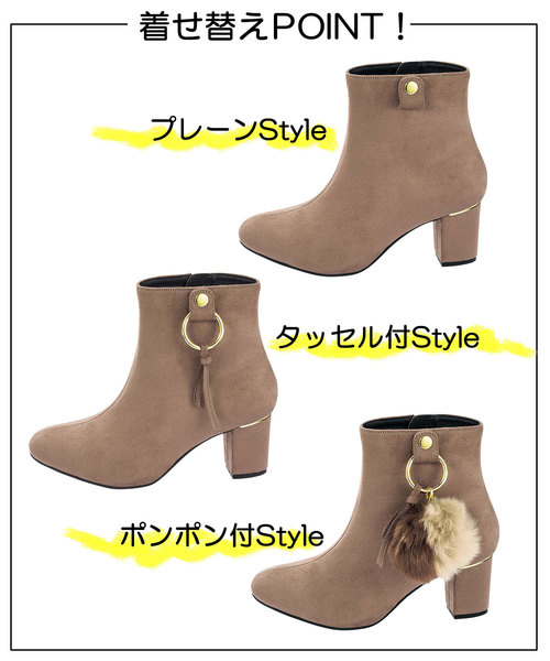 GeeRA（ジーラ）の「着せ替えマルチウェイブーツ（ブーツ・レディース・ブラック/ブラウン・SMALL/MEDIUM/X-LARGE/LARGE）」の5枚目の写真