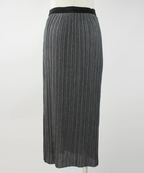 reca（レカ）の「レイヤードスタイルにも◇ウエストゴムプリーツスカート（スカート・レディース・ブラック/ダークグレー/ネイビー・FREE）」の11枚目の写真