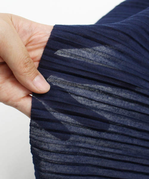 reca（レカ）の「レイヤードスタイルにも◇ウエストゴムプリーツスカート（スカート・レディース・ブラック/ダークグレー/ネイビー・FREE）」の13枚目の写真