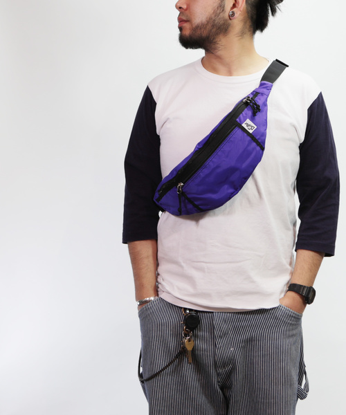 Drifter(ドリフター)の「WAIST PACK/ウエストパック(ボディバッグ/ウエストポーチ)」|パープル