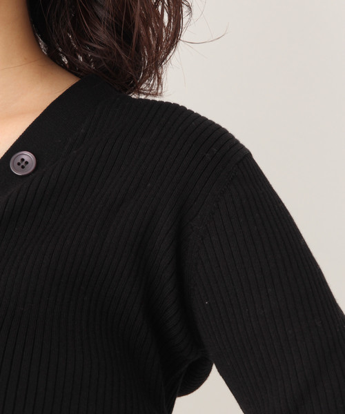 A part by（アパートバイ）の「14GCAceリブヘンリー 825163（ニット/セーター・レディース・ホワイト/ブラック/カーキ/イエロー/ブルー・MEDIUM/LARGE）」の10枚目の写真