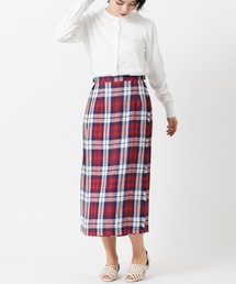 O'Neil of Dublin リネンキルトスカート ロング 80cm
