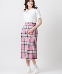 O'Neil of Dublin リネンキルトスカート ロング 80cm