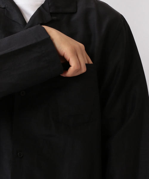Kaptain Sunshine（キャプテン サンシャイン）の「＜KAPTAIN SUNSHINE＞ SLEEPING SHIRT/シャツ（シャツ/ブラウス・メンズ・ブラック・38/36）」の3枚目の写真