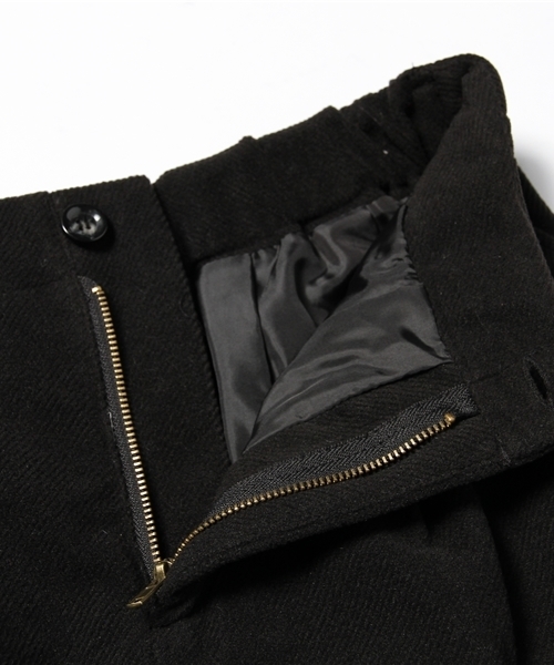 natural couture(ナチュラルクチュール)の「タックスカート(スカート・レディース・キャメル/ボルドー/ブラック・FREE)」の10枚目の写真