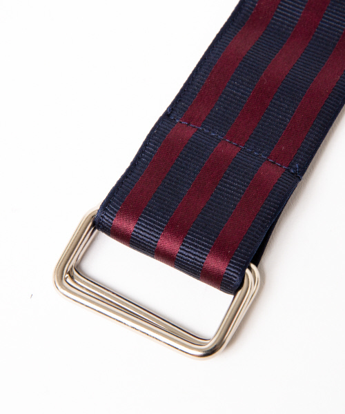 ABAHOUSE（アバハウス）の「【Recency of Mine】リバーシブルネクタイベルト（ベルト・メンズ・ネイビー/ボルドー/イエロー・フリー）」の4枚目の写真