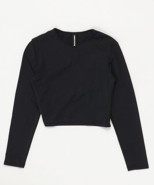 GUACAMOLE（ガカモレ）の「RASH TOPS / ラッシュトップス（ラッシュガード・レディース・ブラック/スモークピンク/ブラウン・MEDIUM）」の5枚目の写真