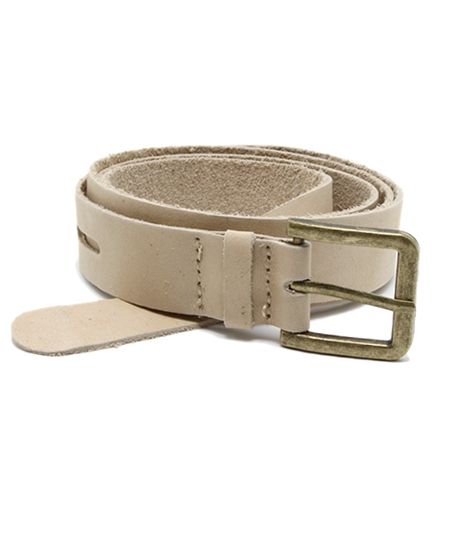 Kastane（カスタネ）の「【Kastane】レザー細ベルト（ベルト・レディース・オフホワイト/キャメル/ブラック/ネイビー・FREE）」の2枚目の写真