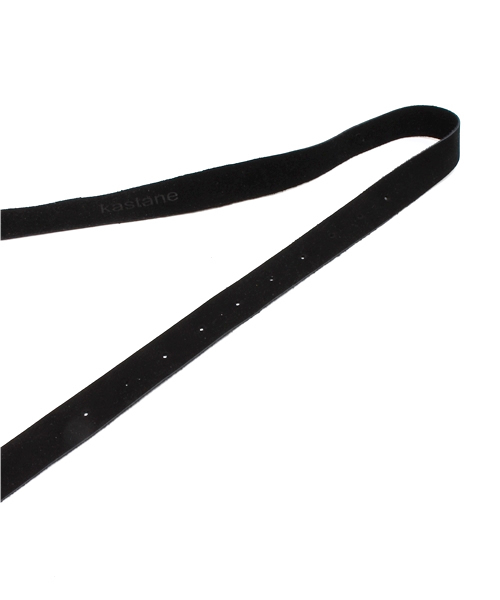 Kastane（カスタネ）の「【Kastane】レザー細ベルト（ベルト・レディース・オフホワイト/キャメル/ブラック/ネイビー・FREE）」の6枚目の写真