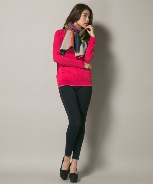 Paul Smith BLACK Paul by Paul Smith（ポールスミスブラック ポールバイポールスミス）の「スーパーストレッチスキニーパンツ（Paul by Paul Smith）（その他パンツ・レディース・ブラック系/ネイビー系・24/25/26/28）」の2枚目の写真