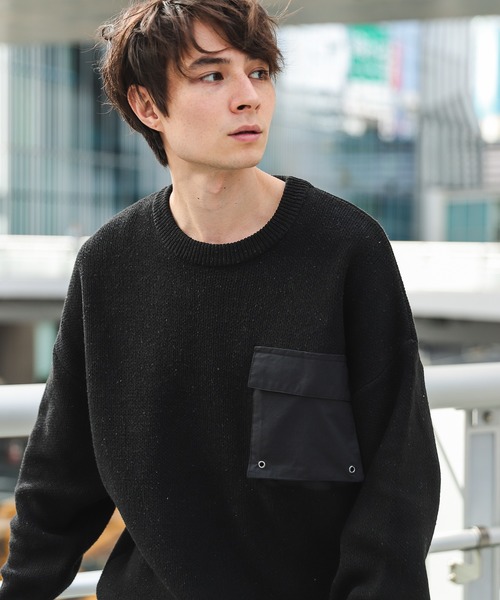 Niko And ニコアンド の アウトドアポケットプルオーバー ニット セーター Wear