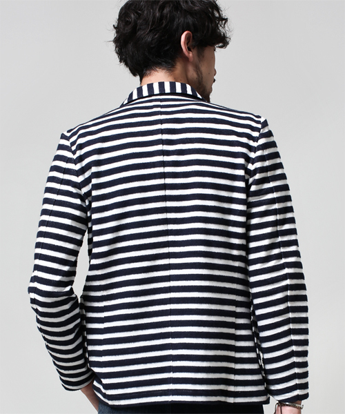 NANO universe（ナノユニバース）の「へリンボンジャガードBDJK（テーラードジャケット・メンズ・その他1・SMALL/X-LARGE/LARGE/MEDIUM）」の7枚目の写真