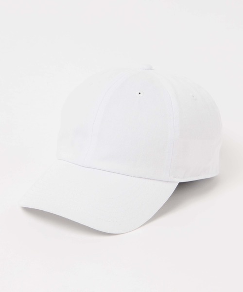 WEGO（ウィゴー）の「WEGO/プレーンLowCap（キャップ・メンズ・ホワイト/ブラック/ダークインディゴブルー/ライトベージュ・FREE）」の6枚目の写真