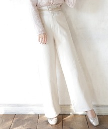 one after another NICE CLAUP | スタイルアップハイウエストパンツ(その他パンツ)