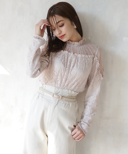 one after another NICE CLAUP（ワンアフターアナザーナイスクラップ）の「スタイルアップハイウエストパンツ（その他パンツ・レディース・ブラック/ネイビー/カーキ/アイボリー・SMALL/MEDIUM）」の5枚目の写真