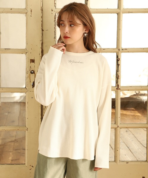 one after another NICE CLAUP（ワンアフターアナザーナイスクラップ）の「スタイルアップハイウエストパンツ（その他パンツ・レディース・ブラック/ネイビー/カーキ/アイボリー・SMALL/MEDIUM）」の20枚目の写真