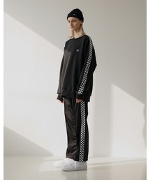 OY | ブロックチェックラインテープパンツ(その他パンツ)