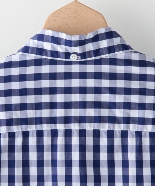 BEAUTY&YOUTH UNITED ARROWS（ビューティーアンドユースユナイテッドアローズ）の「＜steven alan＞ BIG/GGM S/N BD/ｼｬﾂ（シャツ/ブラウス・メンズ・ネイビー・X-LARGE/LARGE/SMALL/MEDIUM）」の4枚目の写真