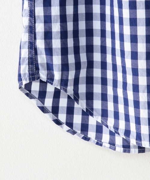 BEAUTY&YOUTH UNITED ARROWS（ビューティーアンドユースユナイテッドアローズ）の「＜steven alan＞ BIG/GGM S/N BD/ｼｬﾂ（シャツ/ブラウス・メンズ・ネイビー・X-LARGE/LARGE/SMALL/MEDIUM）」の7枚目の写真