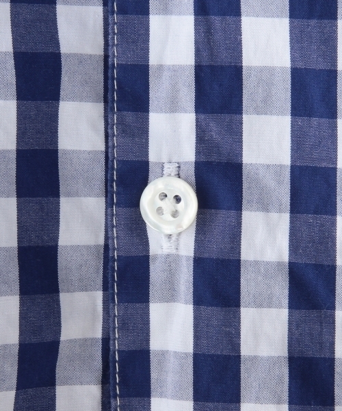 BEAUTY&YOUTH UNITED ARROWS（ビューティーアンドユースユナイテッドアローズ）の「＜steven alan＞ BIG/GGM S/N BD/ｼｬﾂ（シャツ/ブラウス・メンズ・ネイビー・X-LARGE/LARGE/SMALL/MEDIUM）」の8枚目の写真