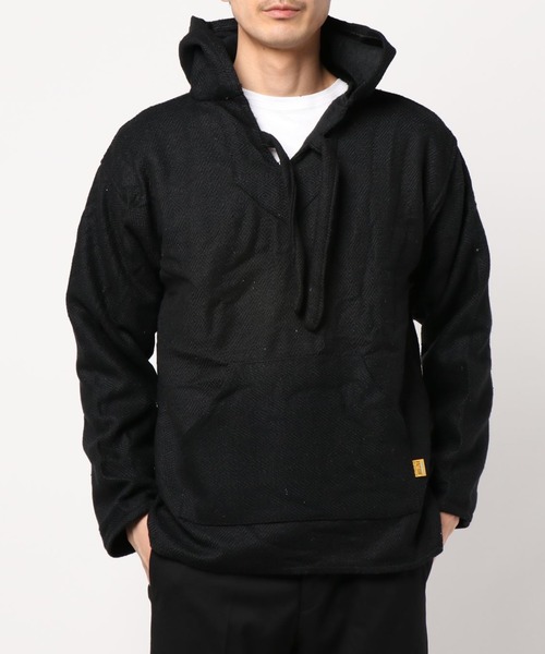 TONE SELECT WEAR(トーンセレクトウェア)の「NATURAL COLOR BAJA HOODIES (UN)(パーカー・レディース・ホワイト/ブラック・SMALL/MEDIUM)」の6枚目の写真