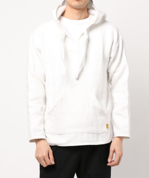 TONE SELECT WEAR(トーンセレクトウェア)の「NATURAL COLOR BAJA HOODIES (UN)(パーカー・レディース・ホワイト/ブラック・SMALL/MEDIUM)」の4枚目の写真