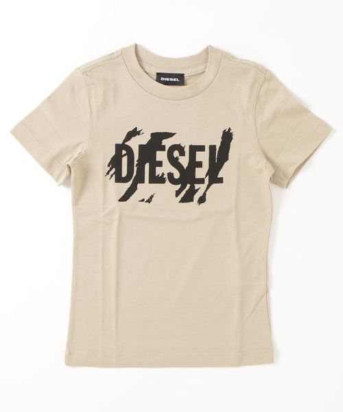 DIESEL KIDS（ディーゼルキッズ）の「DIESEL（ディーゼル）Kids & Junior コットンTシャツカットソー（Tシャツ/カットソー・キッズ・ブルー/ホワイト/ライトグレー/グリーン/ベージュ・10Y/8Y/6Y/14Y/16Y/4Y/12Y）」の3枚目の写真