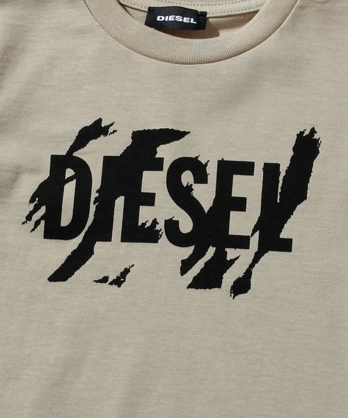 DIESEL KIDS（ディーゼルキッズ）の「DIESEL（ディーゼル）Kids & Junior コットンTシャツカットソー（Tシャツ/カットソー・キッズ・ブルー/ホワイト/ライトグレー/グリーン/ベージュ・10Y/8Y/6Y/14Y/16Y/4Y/12Y）」の11枚目の写真