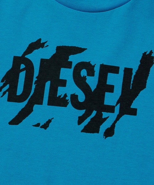 DIESEL KIDS（ディーゼルキッズ）の「DIESEL（ディーゼル）Kids & Junior コットンTシャツカットソー（Tシャツ/カットソー・キッズ・ブルー/ホワイト/ライトグレー/グリーン/ベージュ・10Y/8Y/6Y/14Y/16Y/4Y/12Y）」の13枚目の写真