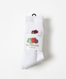 FRUIT OF THE LOOM | WEGO/FRUIT OF THE LOOM 【3点セット】リブソックス(ソックス/靴下)