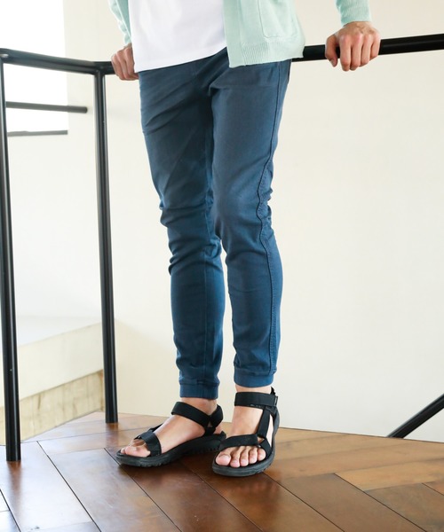 BAYFLOW（ベイフロー）の「コットンリネンメッシュリブパンツ（その他パンツ・メンズ・カーキ/ネイビー/ベージュ・MEDIUM/SMALL/LARGE）」の22枚目の写真