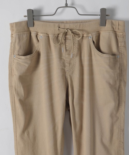 BAYFLOW（ベイフロー）の「コットンリネンメッシュリブパンツ（その他パンツ・メンズ・カーキ/ネイビー/ベージュ・MEDIUM/SMALL/LARGE）」の7枚目の写真