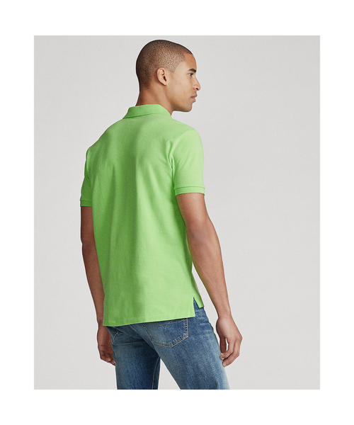 POLO RALPH LAUREN（ポロ ラルフ ローレン）の「アイコニック メッシュ ポロシャツ（ポロシャツ・メンズ・ベージュ系1・SMALL/MEDIUM/LARGE）」の6枚目の写真