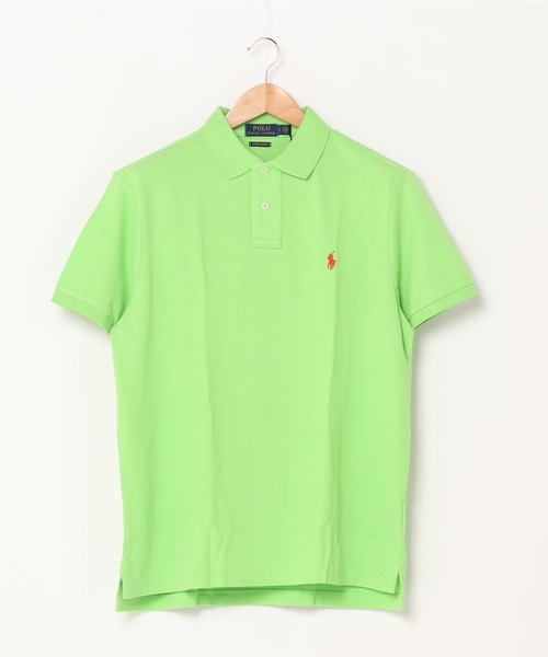 POLO RALPH LAUREN（ポロ ラルフ ローレン）の「アイコニック メッシュ ポロシャツ（ポロシャツ・メンズ・ベージュ系1・SMALL/MEDIUM/LARGE）」の2枚目の写真