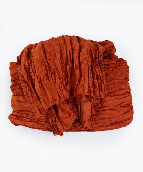 ゆかた館グレース（ユカタカングレース）の「兵児帯の作り帯（和装小物・レディース・ブラック/パープル/ネイビー/サックスブルー/ピンク/オレンジ/ブルー/エメラルド/ターメリック/グリーン/レッド/ワインレッド/マスタード/グレイッシュベージュ/ホワイト/ライトイエロー/コーラルピンク/ラベンダー・FREE）」の18枚目の写真