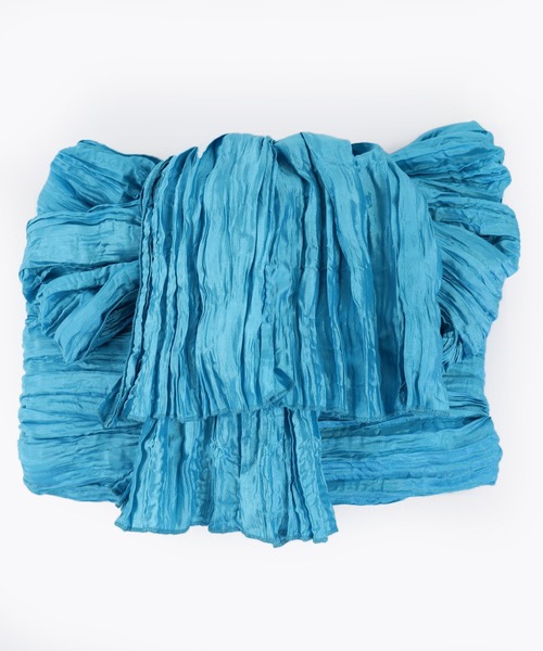 ゆかた館グレース（ユカタカングレース）の「兵児帯の作り帯（和装小物・レディース・ブラック/パープル/ネイビー/サックスブルー/ピンク/オレンジ/ブルー/エメラルド/ターメリック/グリーン/レッド/ワインレッド/マスタード/グレイッシュベージュ/ホワイト/ライトイエロー/コーラルピンク/ラベンダー・FREE）」の9枚目の写真