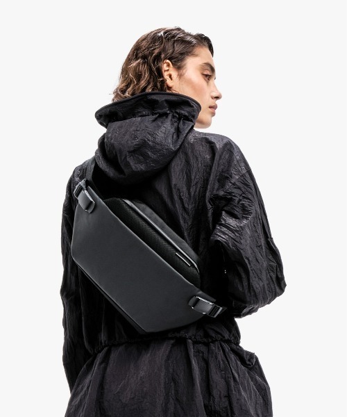 cote&ciel/コートエシエル】 Isarau Obisian Black（ショルダーバッグ