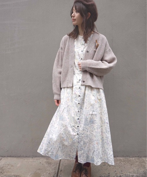 セール ココロを編むオオカミニット ワンピース ワンピース Haupia ハウピア のファッション通販 Zozotown