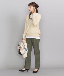 BEAUTY&YOUTH UNITED ARROWS | BY 畦ディープVネックロングスリーブニットプルオーバー -ウォッシャブル-(ニット/セーター)