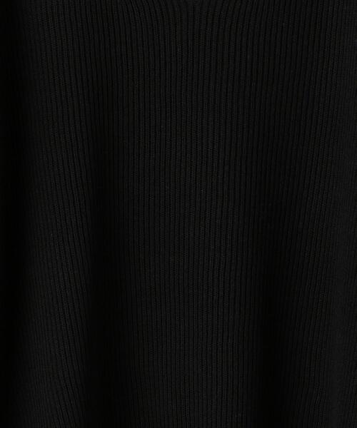 BEAUTY&YOUTH UNITED ARROWS（ビューティーアンドユースユナイテッドアローズ）の「BY 畦ディープVネックロングスリーブニットプルオーバー -ウォッシャブル-（ニット/セーター・レディース・モカ/ブラック/オフホワイト・FREE）」の19枚目の写真